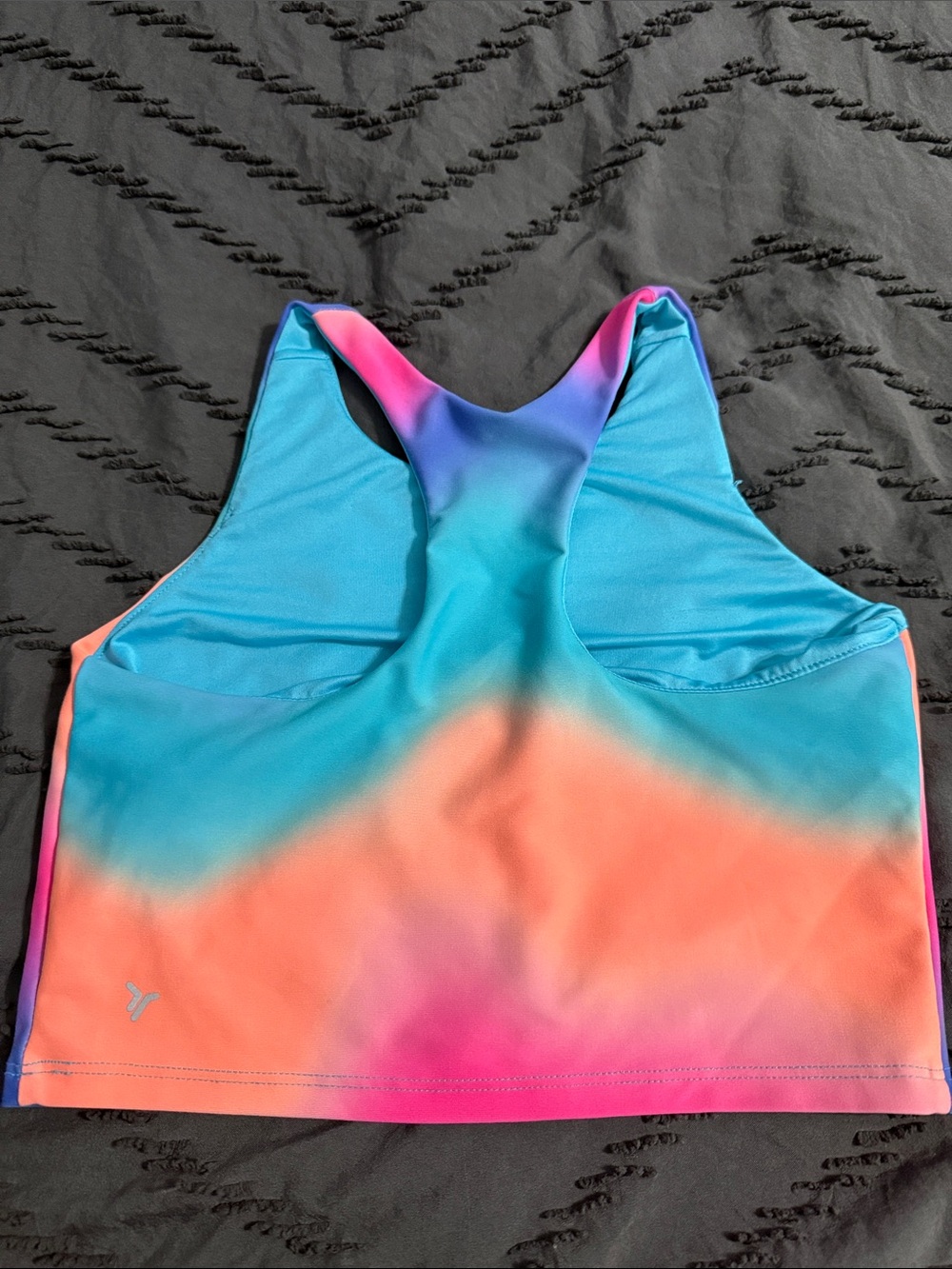 Old Navy Girls Theee-Piece Active Set in Blue, Pink, Orange - Picture 5 of 11